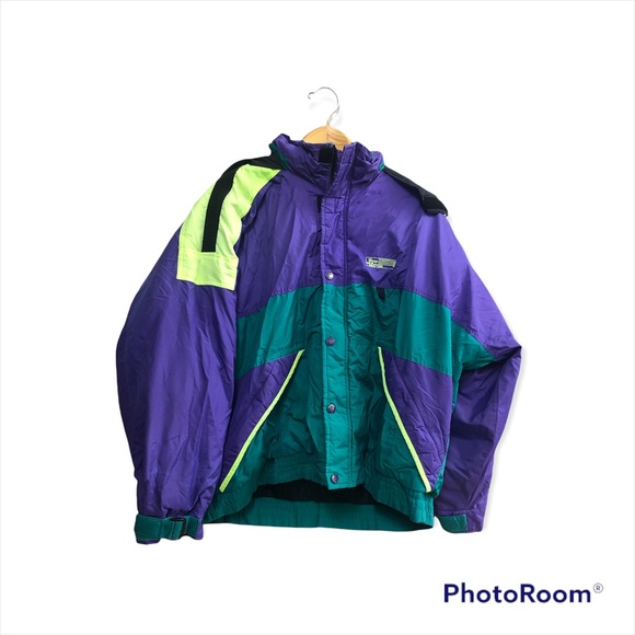 90'a vintage st Moritz ski jacket - Picture 2 of 6